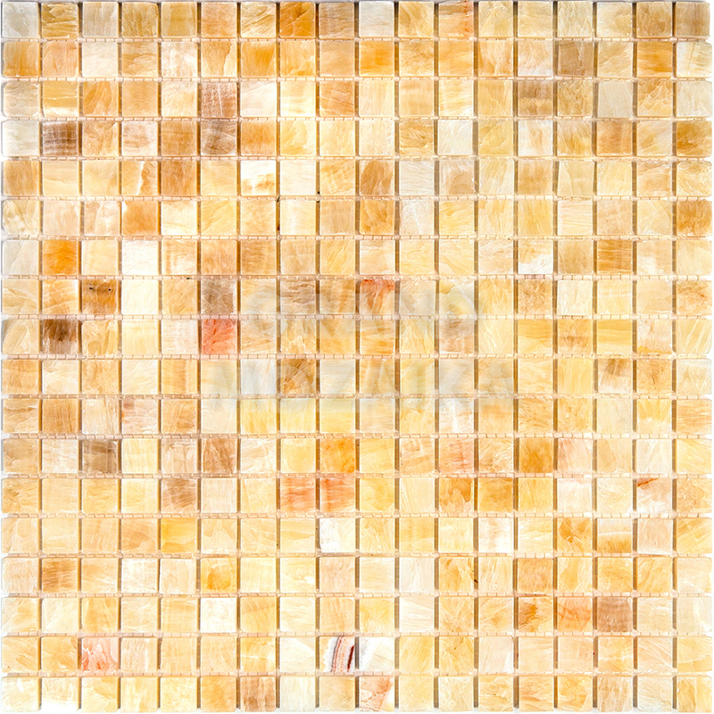 Мозаика 7M073-15P (M073-FP) (Onyx Yellow) серия Adriatica