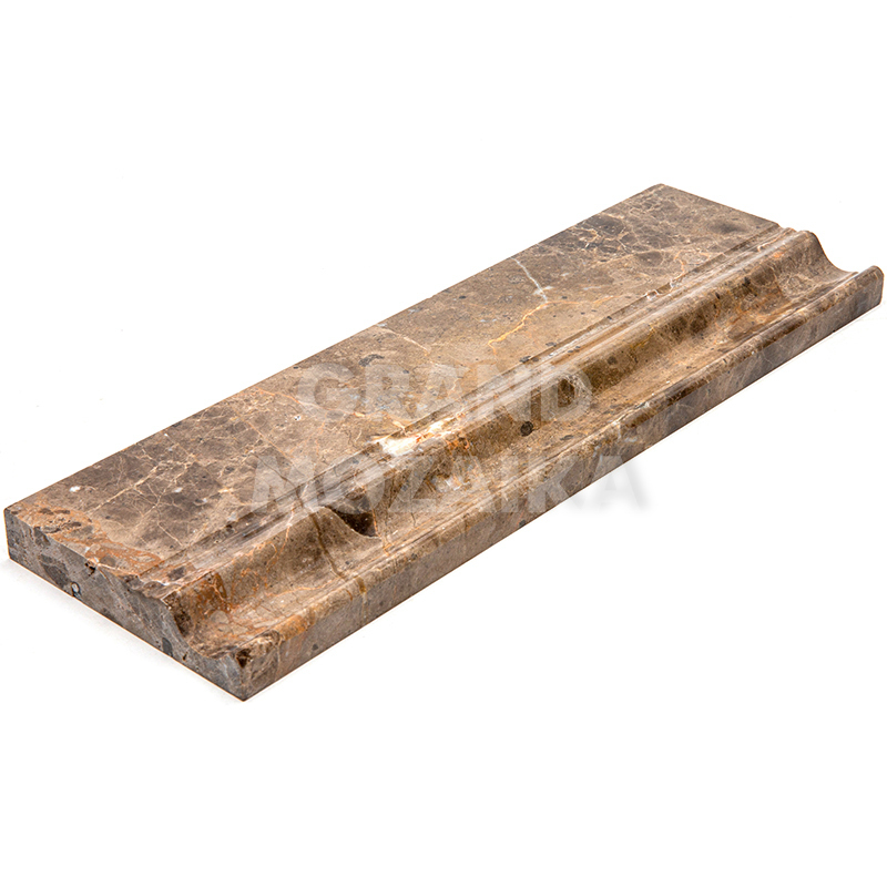 Плинтус B022-4 (Emperador Dark) серия Плинтуса