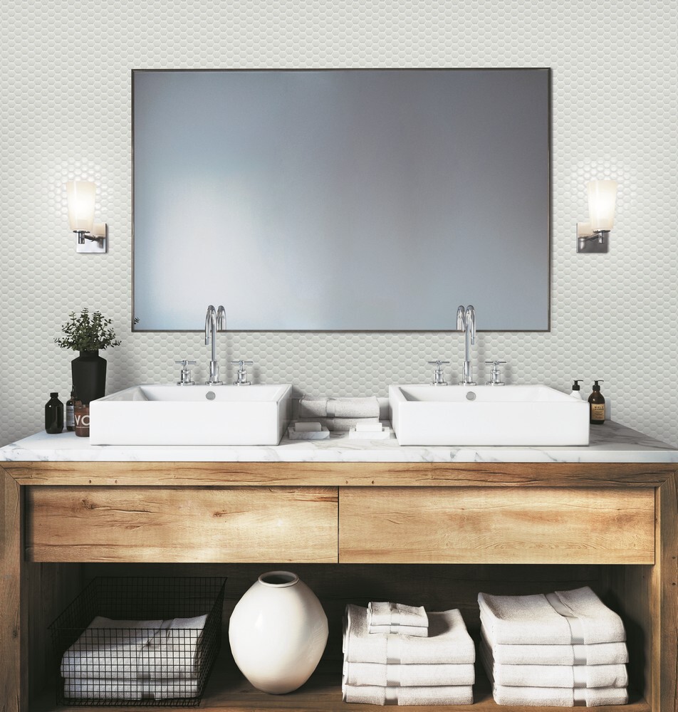 Мозаика STP-WH001-HEX серия Steppa