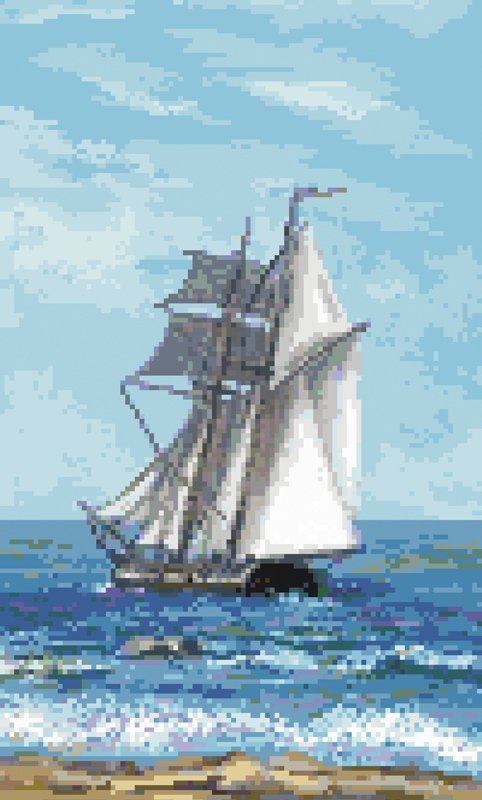 Панно Панно «Парусник» серия Панно Rose