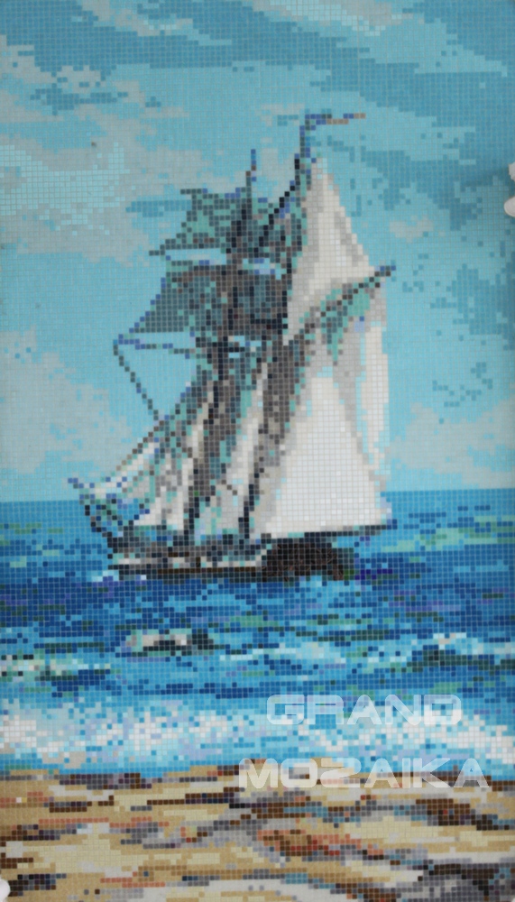 Панно Панно «Парусник» серия Панно Rose