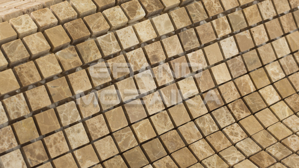 Мозаика АМ-4П (Emperador Light) серия Marble