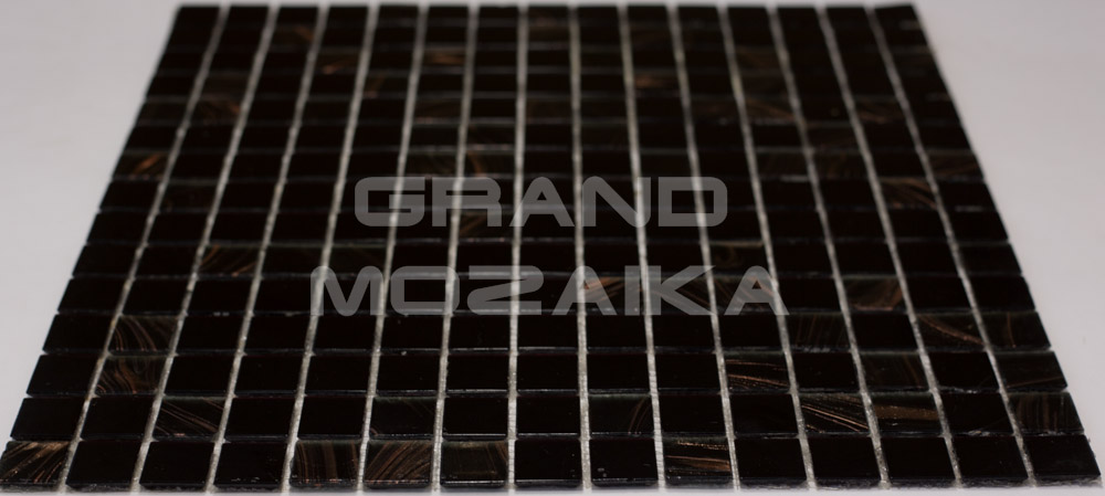 Мозаика BRILLIANT BLACK серия Смеси Rose