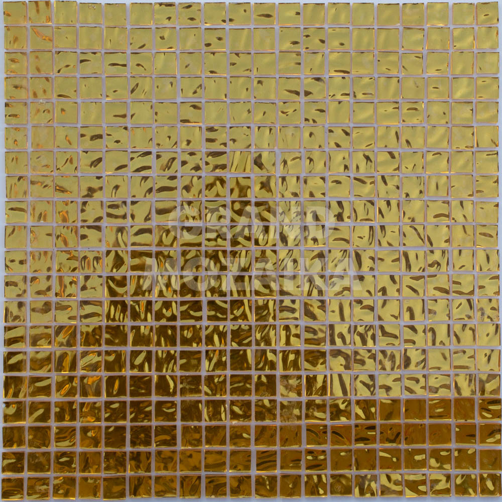 Мозаика GE02G 15x15 (15 GE02G-артикул Пиксель розе) серия Fake Gold