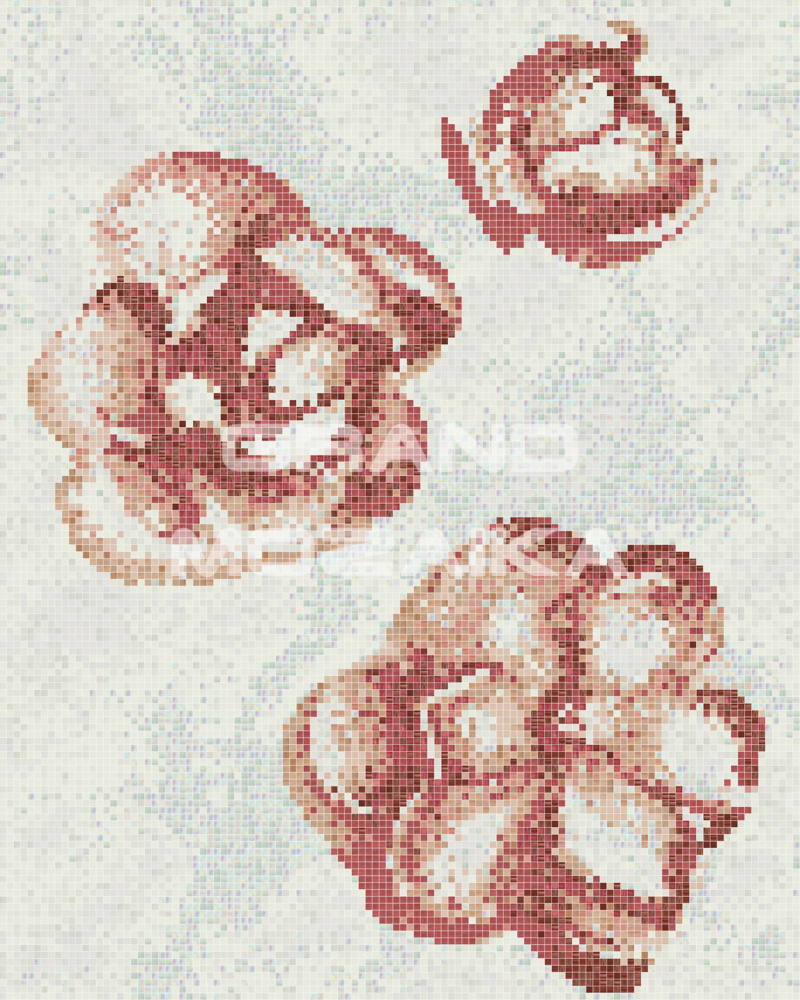 Панно pink gardenia серия Wallpaper