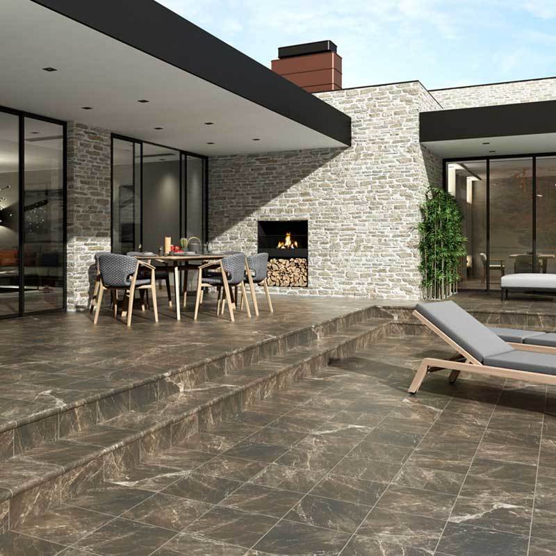 Плитка BASE NEVADA EMPERADOR Плитка 33X33 серия Nevada Emperador