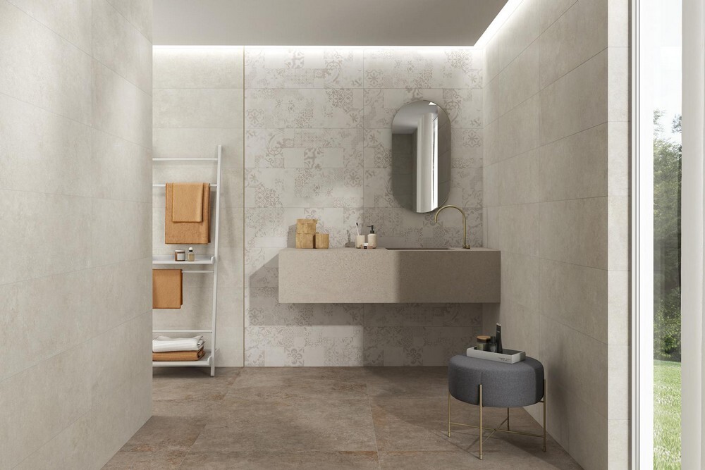 Плитка ODEON BEIGE DECOR 30х90 серия Odeon