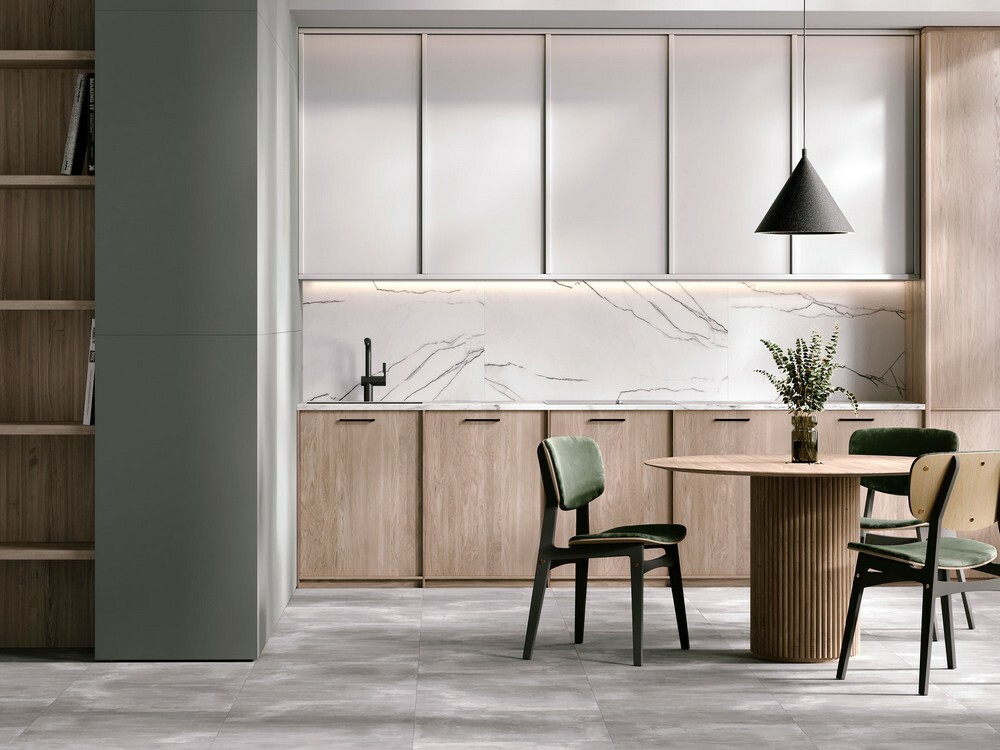 Плитка Reed Green 60x120 5мм Matt серия Monocolors