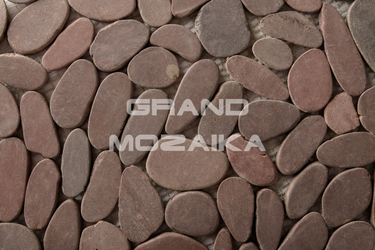 Мозаика 053258 MS00-2M ГАЛЬКА красная НА КРУГЕ серия Nature