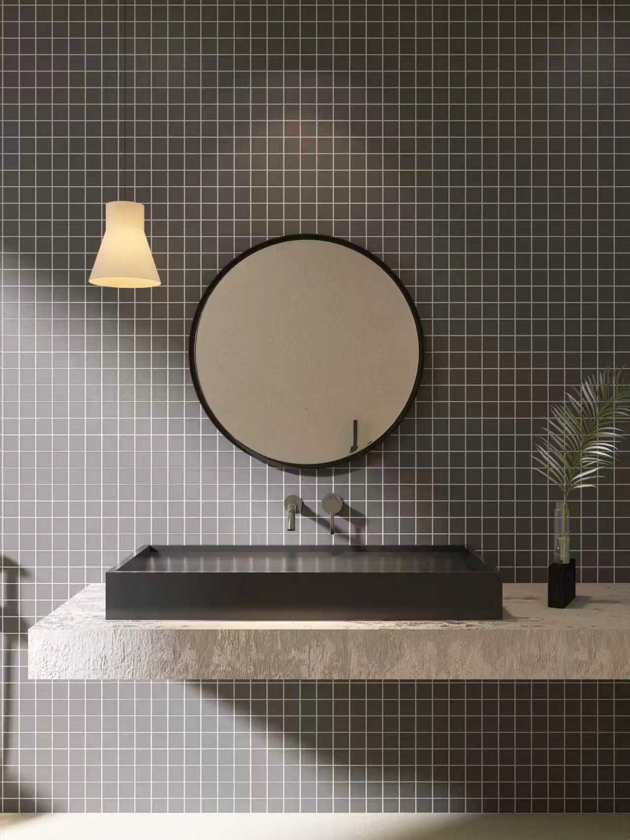 Мозаика Arene graphite серия Ceramic Bona