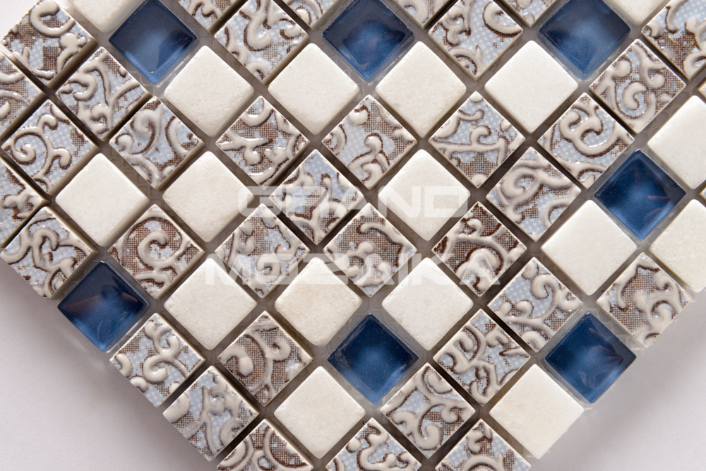 Мозаика Dreams Blue серия Glass-Stone