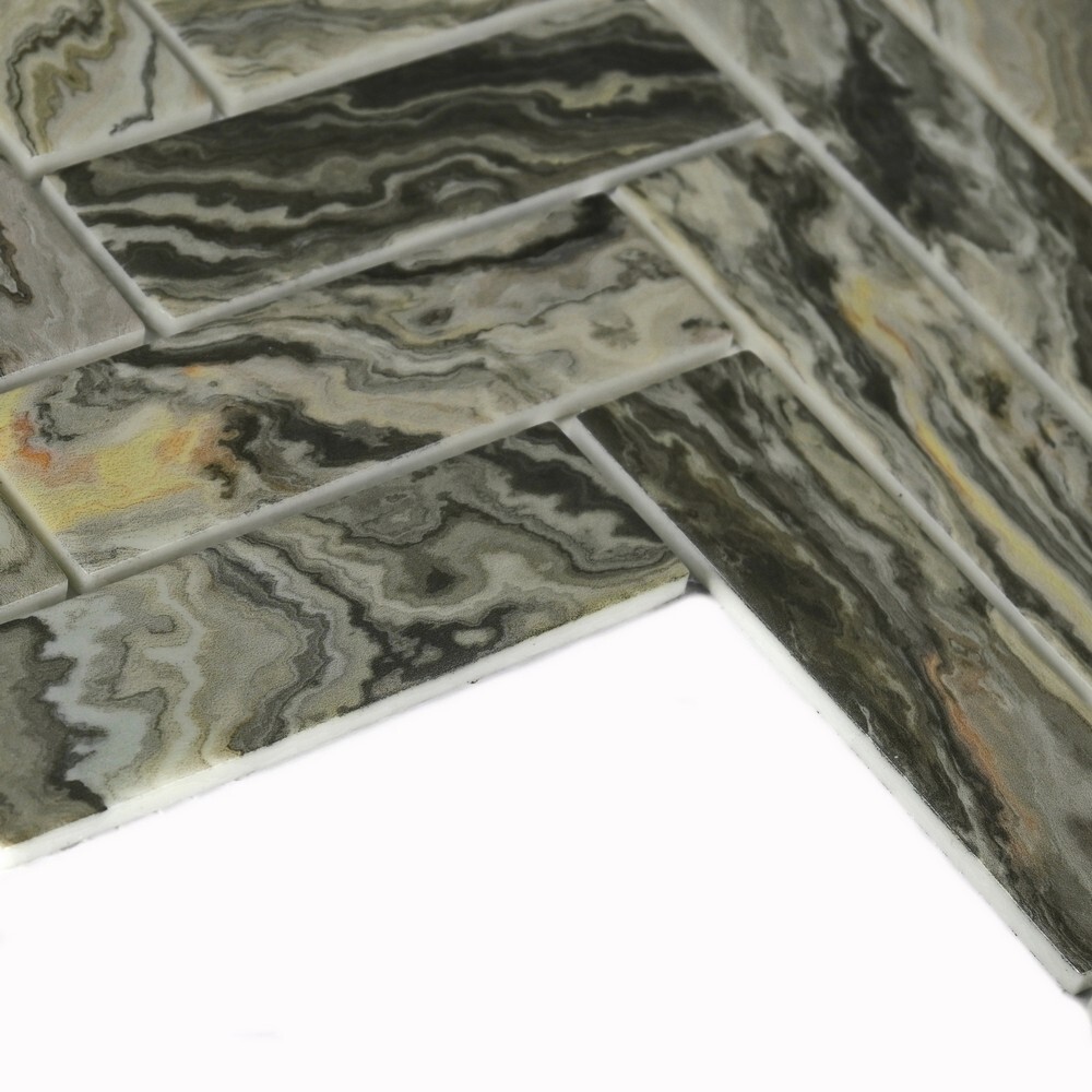 Мозаика Hadar Grey серия Misti Glass