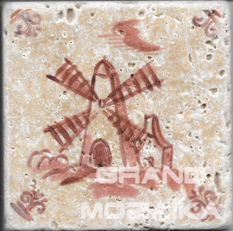 Плитка израсцы-3 10*10 серия Provance Rustic