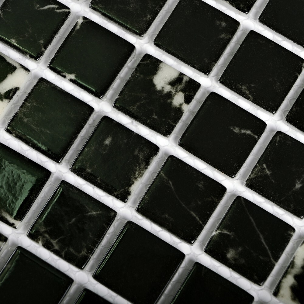 Мозаика Mia black серия Misti Glass