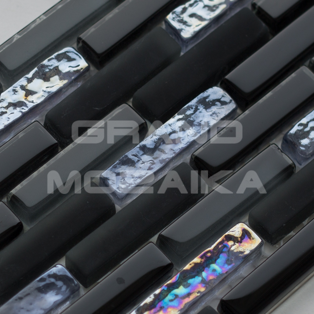 Мозаика Black Sticks серия Orro Glass