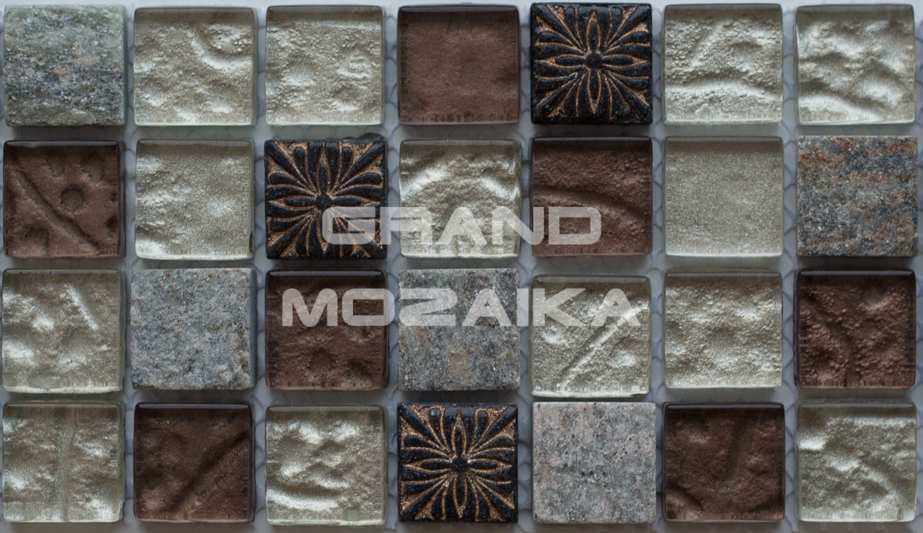 Мозаика Brown Melody серия Orro Glasstone