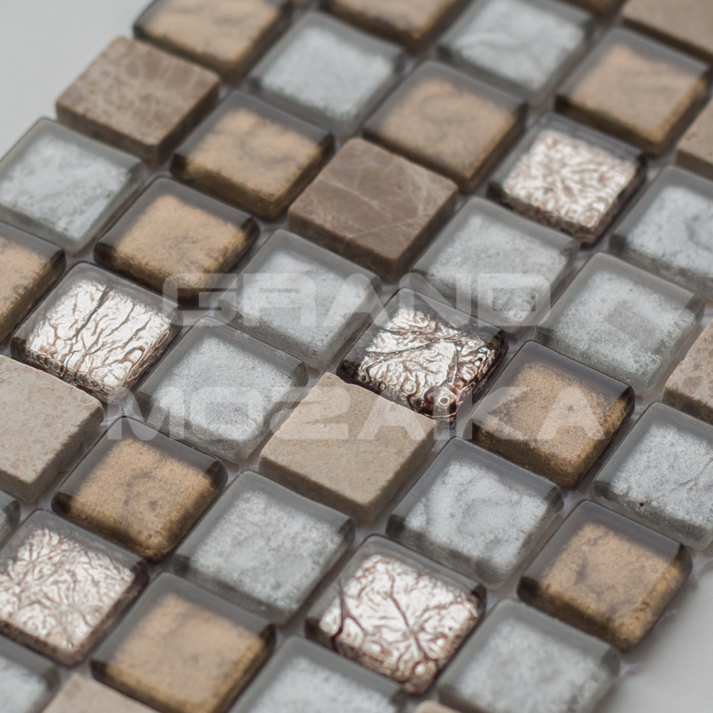 Мозаика Colonial Brown 4 мм серия Orro Glasstone