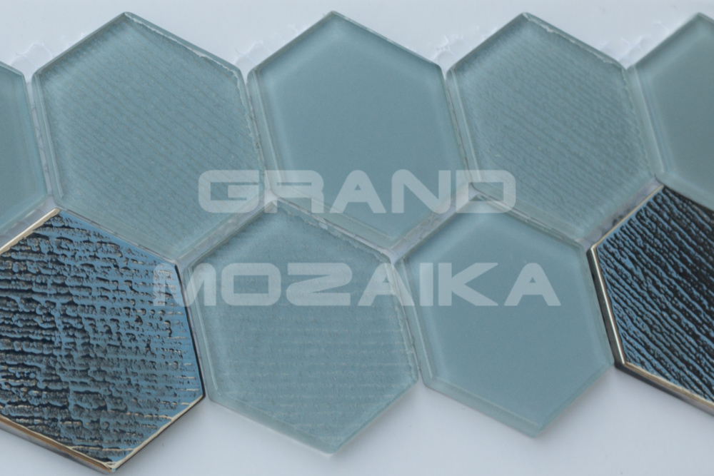 Мозаика Omega Gray серия Orro Glass