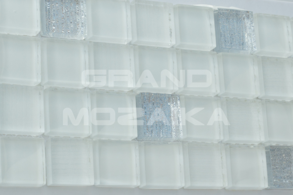 Мозаика Vesta White серия Orro Glass