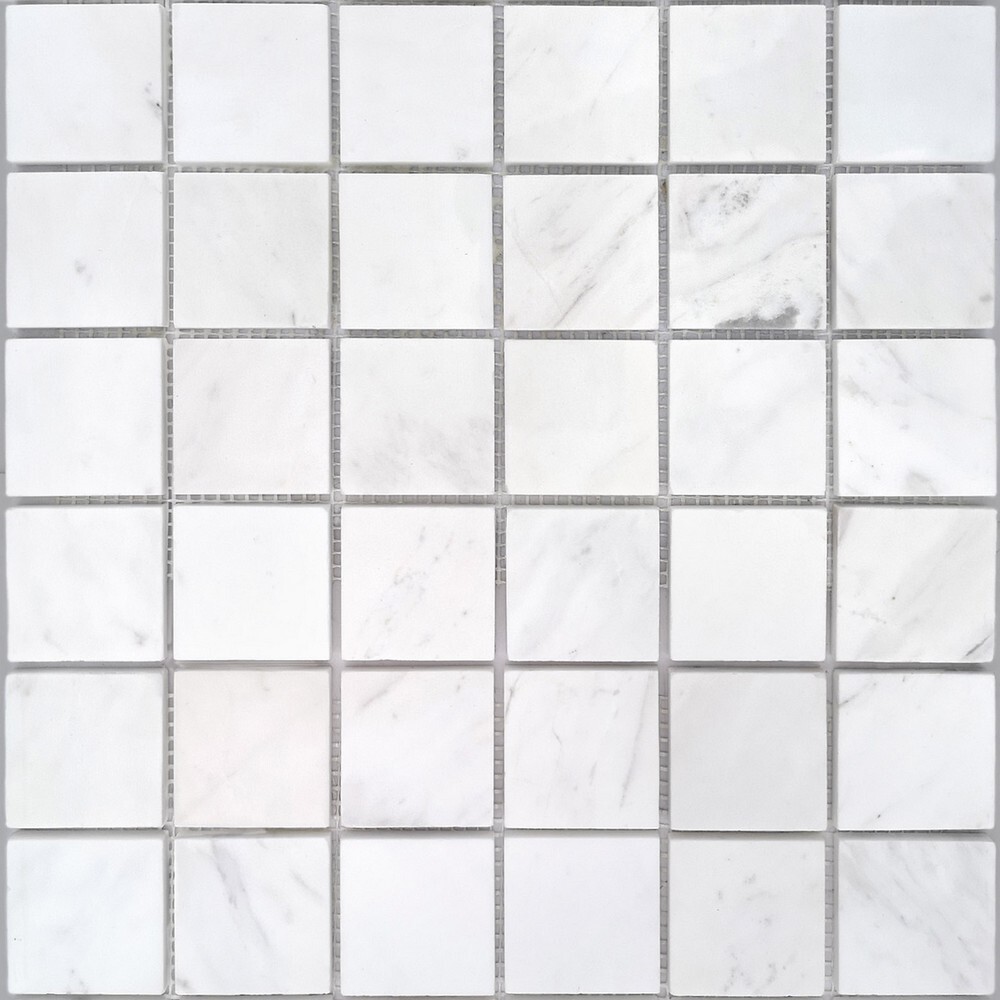 Мозаика Dolomiti bianco MAT 48x48x7 серия Pietrine