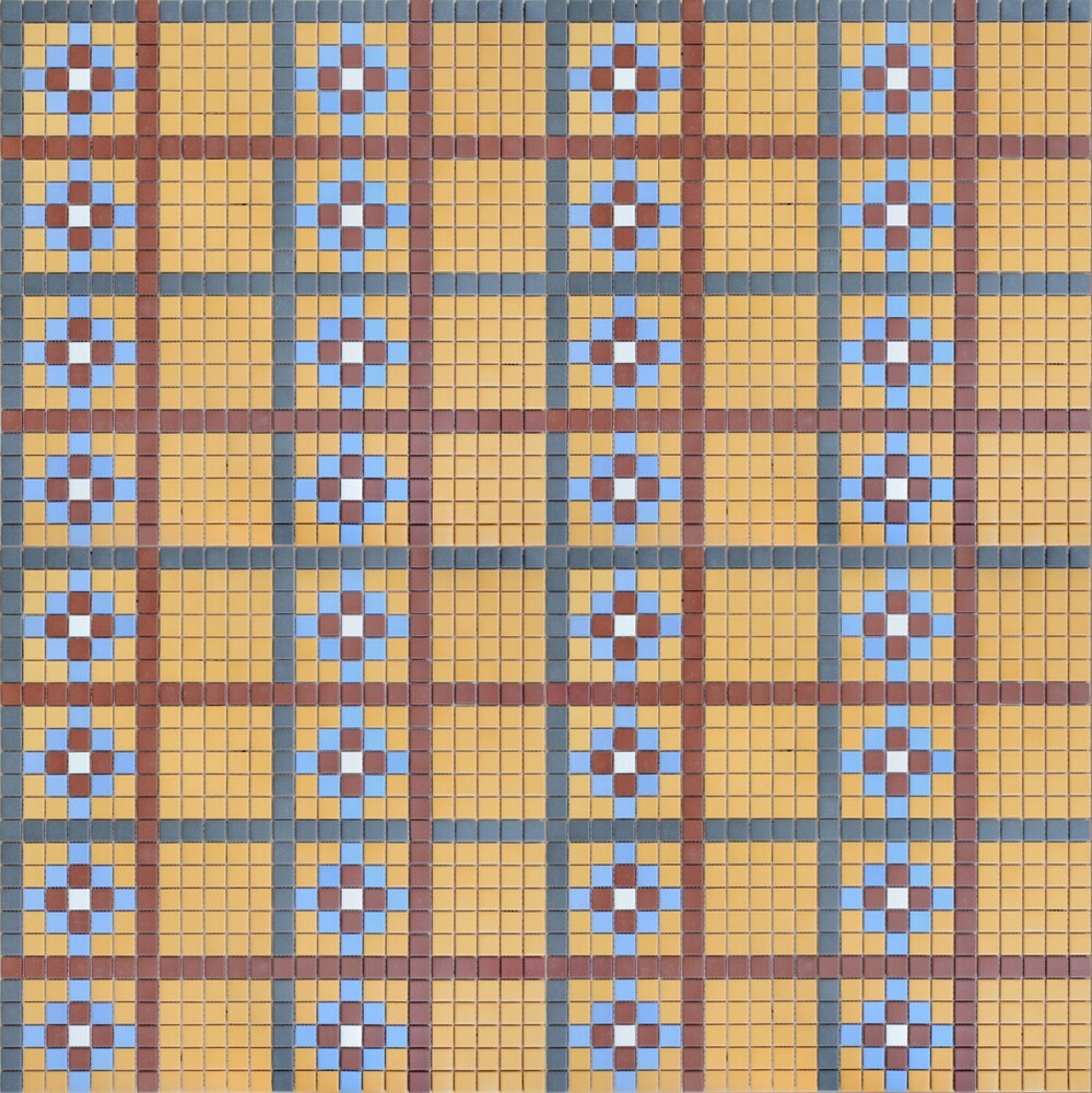 Мозаика Ornamento 8 23x23x6 серия L Universo-ORNAMENTI