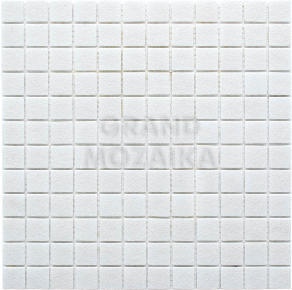 Мозаика Concrete White серия Glass Mosaic