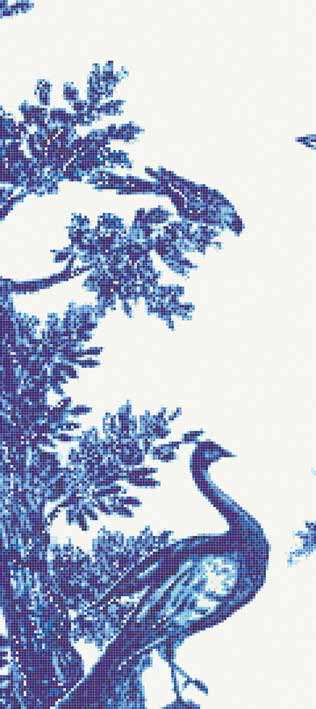 Панно Jardin Bleu A серия Decorations