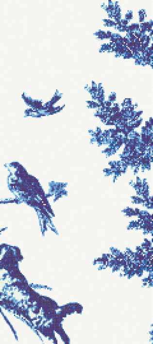 Панно Jardin Bleu E серия Decorations
