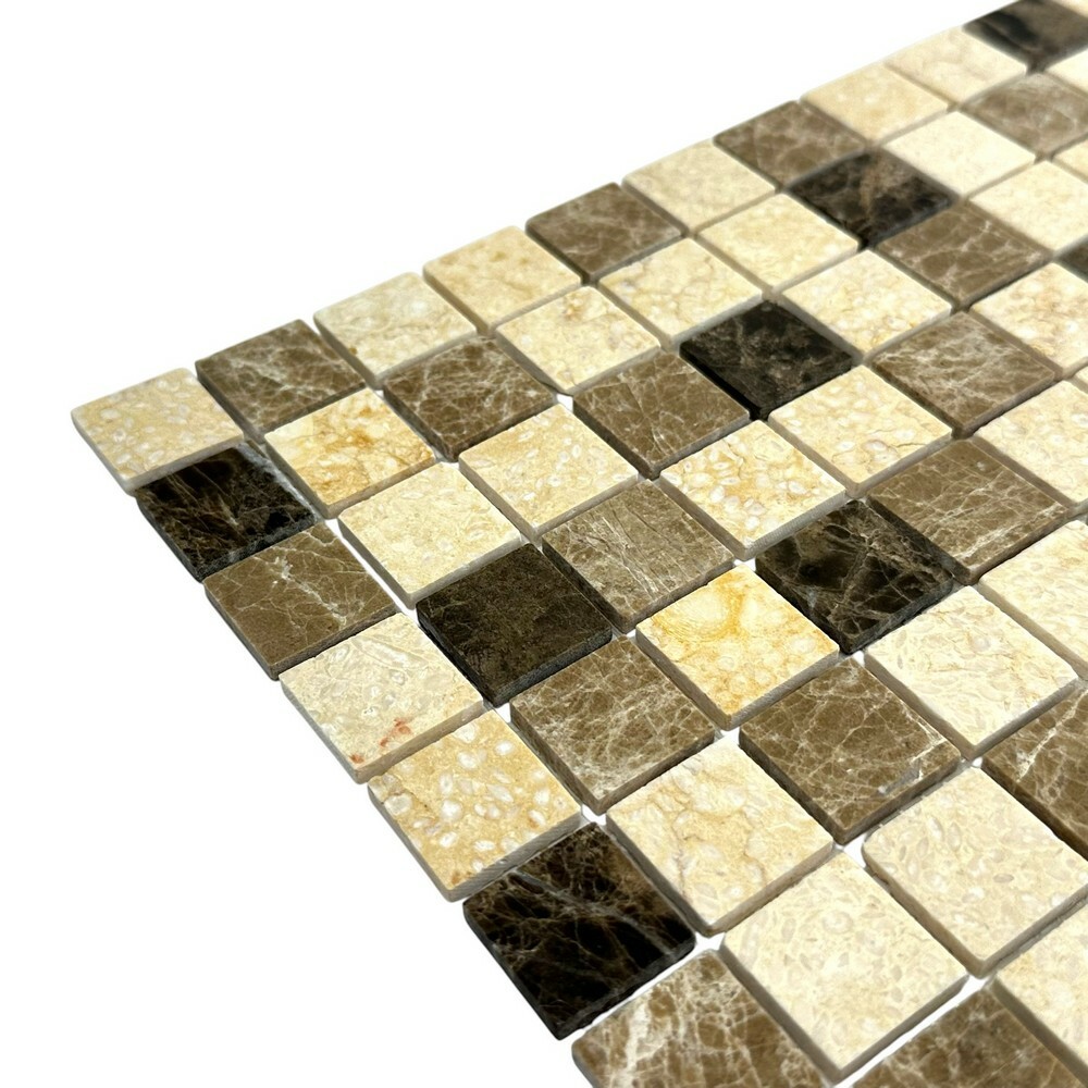 Мозаика MIX STONE 1 POL 23x23 серия Marble Stone