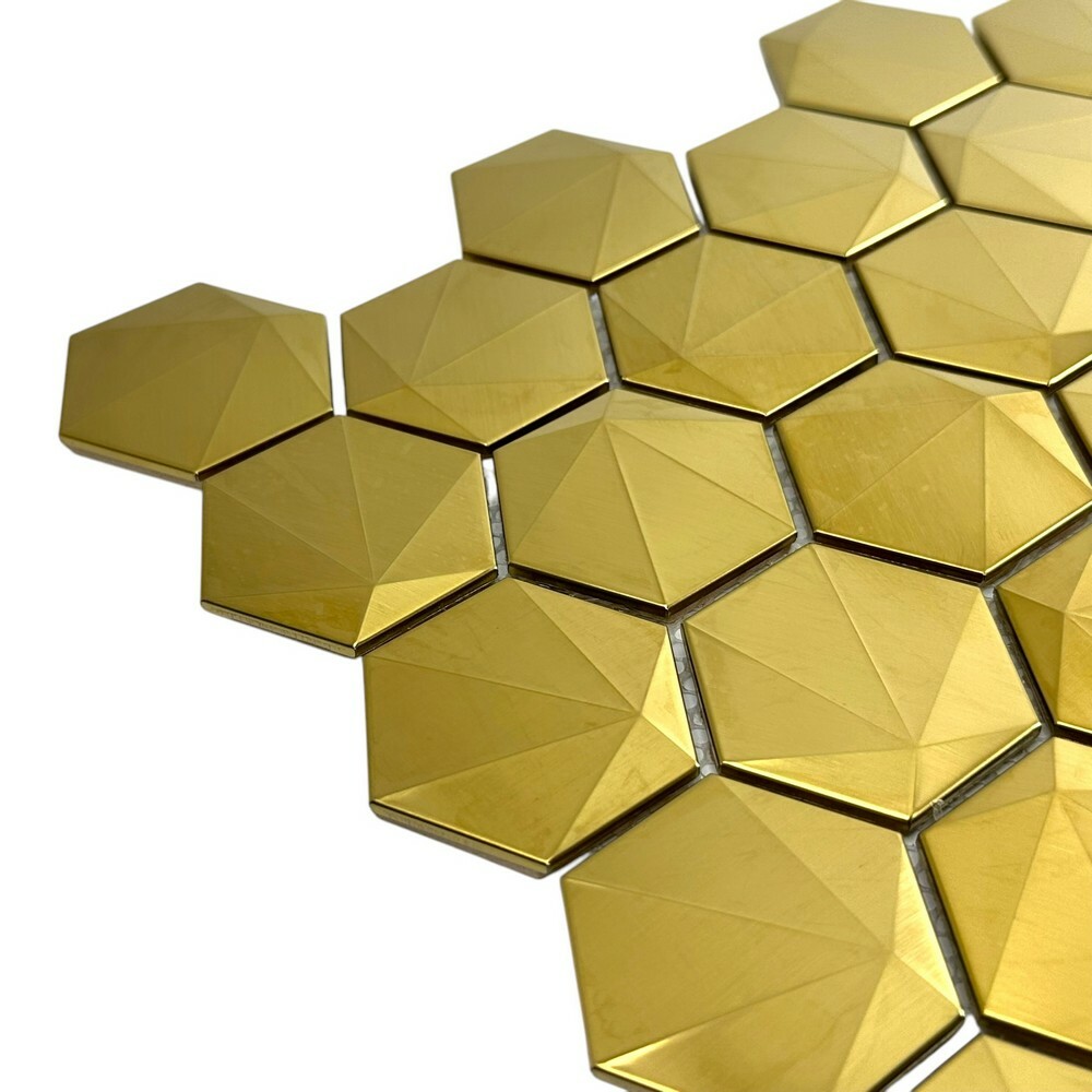 Мозаика MULTISHAPES HEX серия Mosaic Stainless Steel
