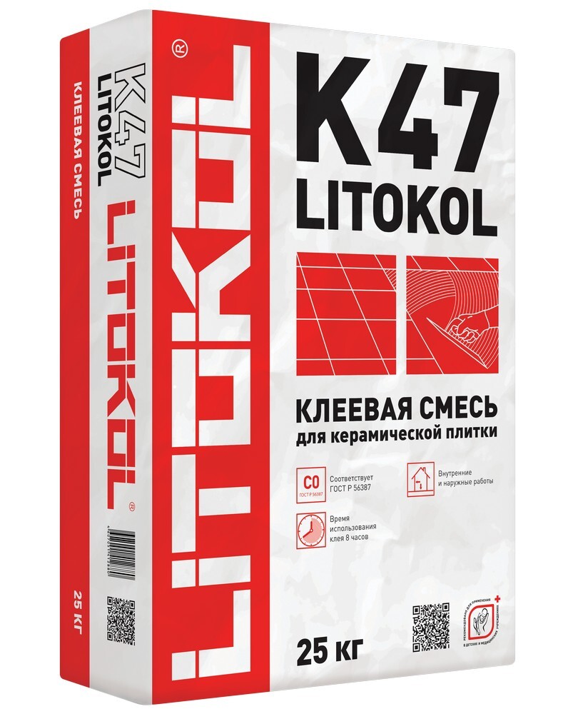 Клей LITOKOL K47 серия Litokol клеи